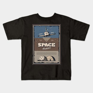 space t shirt Kids T-Shirt